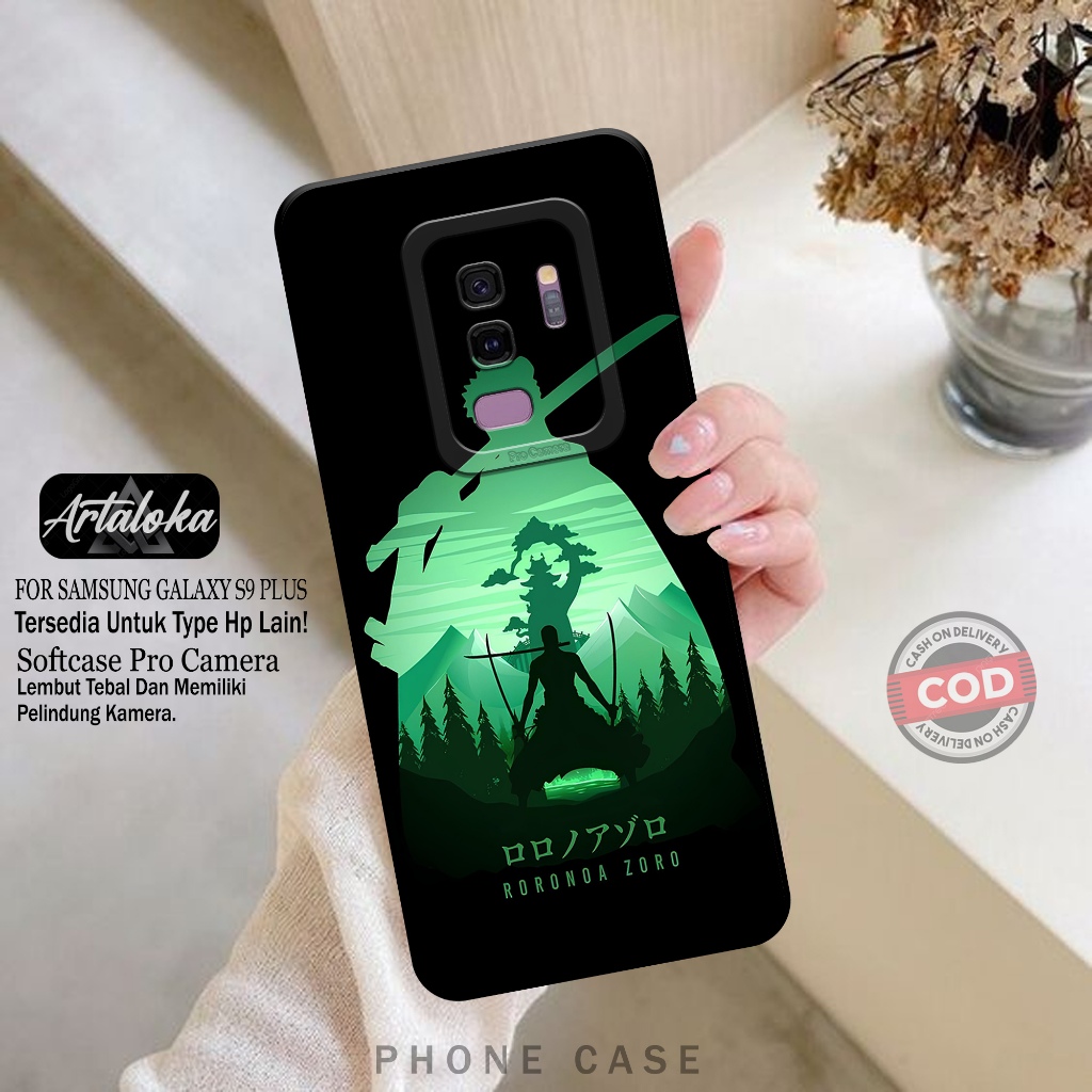 Softcase Hp Samsung Galaxy S9 Plus Fashion Case Anime Case Samsung Galaxy S9 Plus Silikon TPU Pro Ca