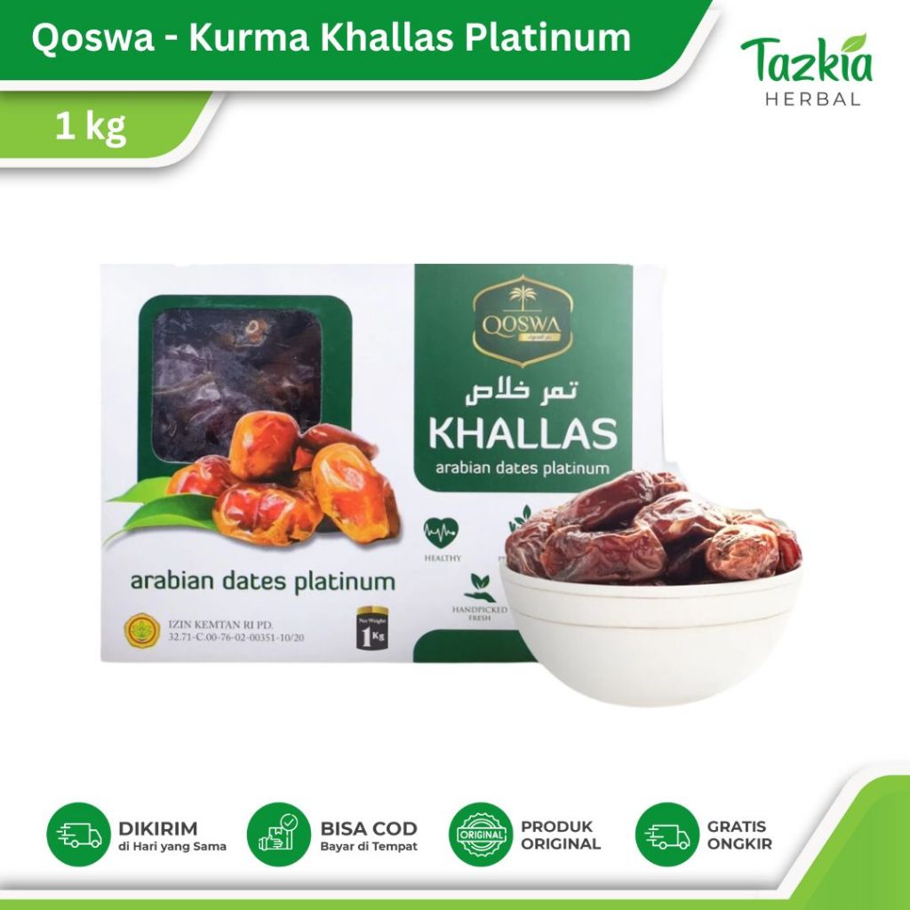 

QOSWA - Kurma Qoswa Khallas Kholas 1 kg