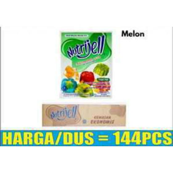 

NUTRIJELL MELON/PLAIN 1 DUS ISI 144 PCS
