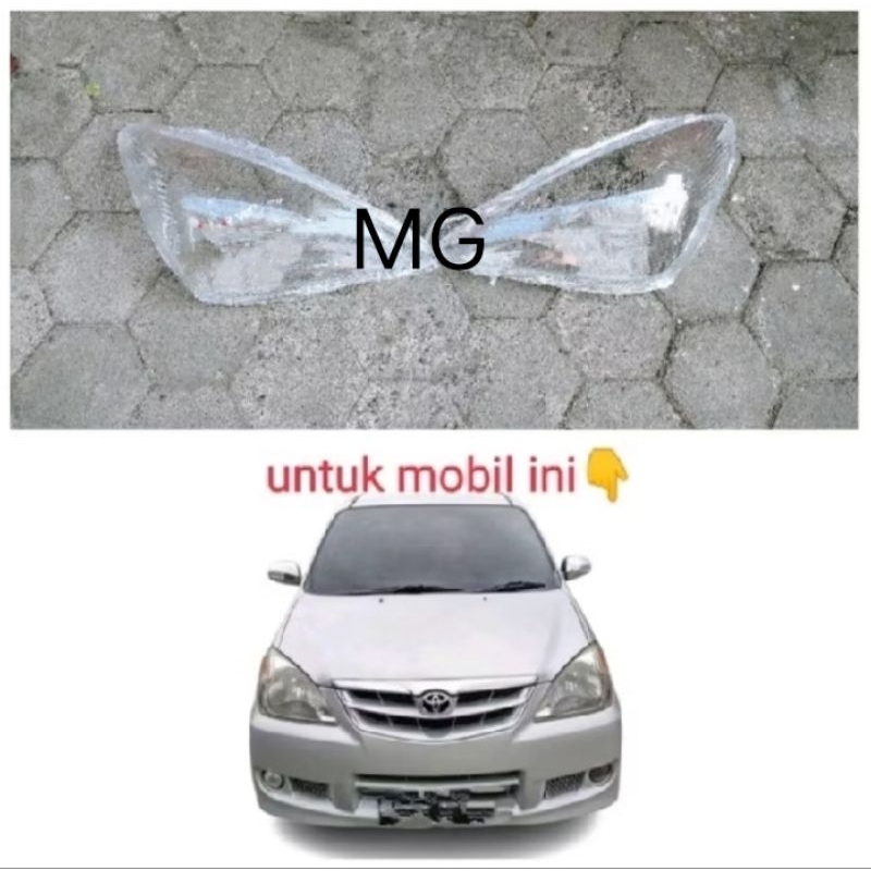 MIKA HEADLAMP LAMPU DEPAN UTAMA NEW AVANZA XENIA VVTI 2006 2007 2008 2009 2010 2011
