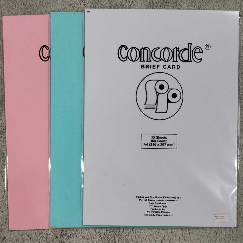 

KERTAS CONCORDE UKURAN A4 160 GR | KERTAS PRINT SER TIFIKAT IJAZAH