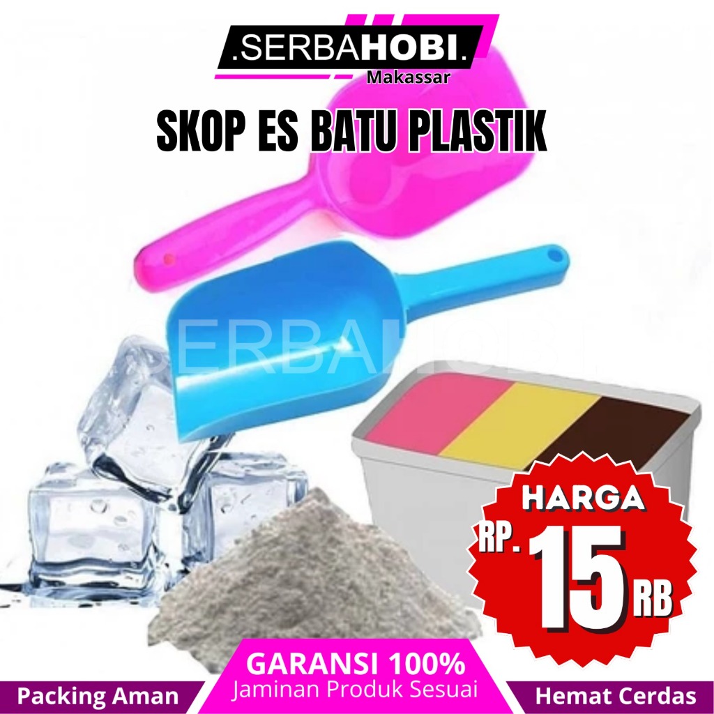 Skop Sekop Serbaguna / Skop Es Batu / Skop Tepung / Sekop Mainan / Skop Plastik