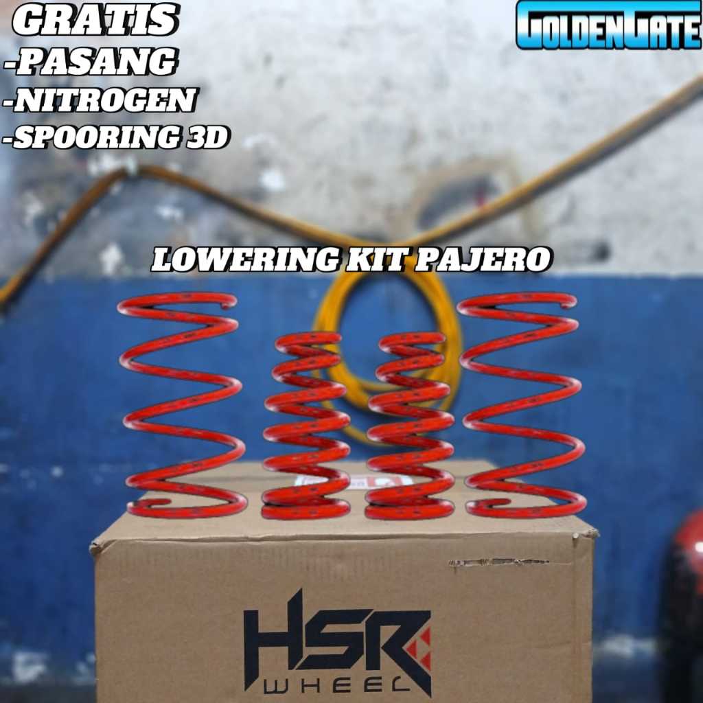 Lowering kit pajero / per ceper pajero Original hsr