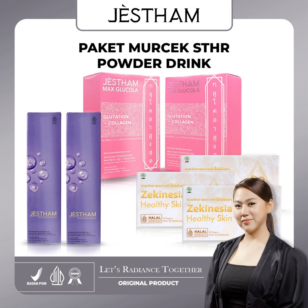 Jestham Paket Murcek STHR Powder Drink