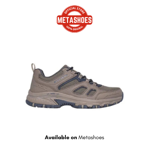 Sepatu Casual Skechers Hillcrest Men's Sneaker - Taupe Original