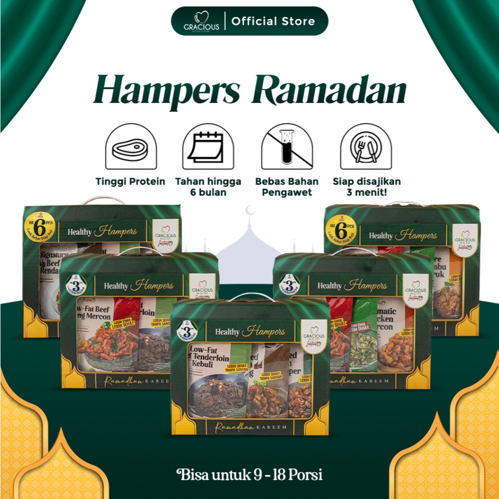 

Hampers Ramadan Gracious Healthy Instant