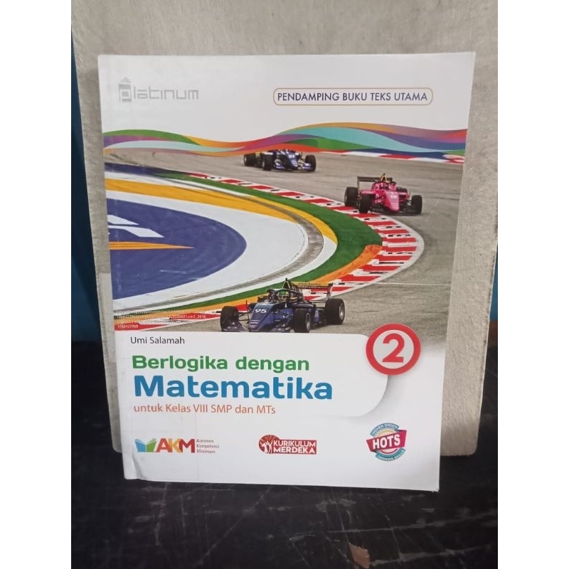 buku logika matematika kelas 2/8 SMP platinum