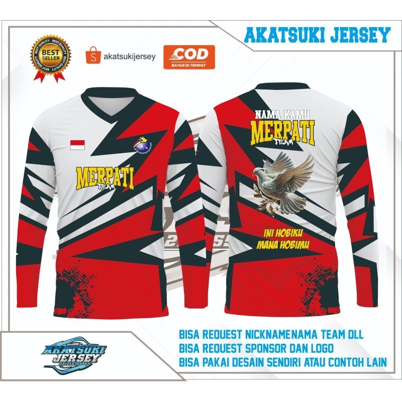 JERSEY MERPATI BALAP CUSTOM