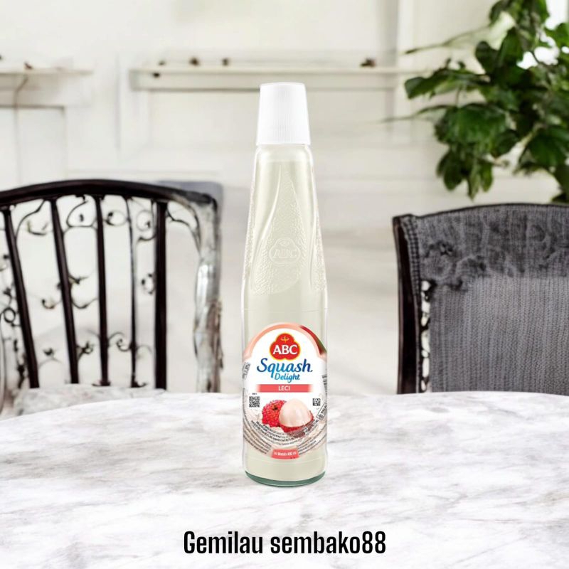 

ABC SIRUP SQUASH DELIGHT LECI 450 KEMASAN BOTOL / SIRUP ABC