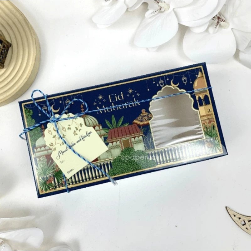 

Box Dus Kotak Packaging Toples Kue Cookies Hampers Lebaran / Idul Foto Ukuran 20x10x7cm