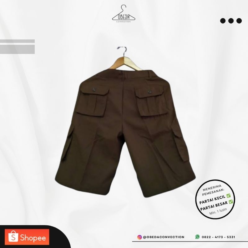 OBEDA SERAGAM SEKOLAH CELANA PRAMUKA SMP/BAWAHAN CELANA PRAMUKA SMP/SERAGAM SEKOLAH PRAMUKA