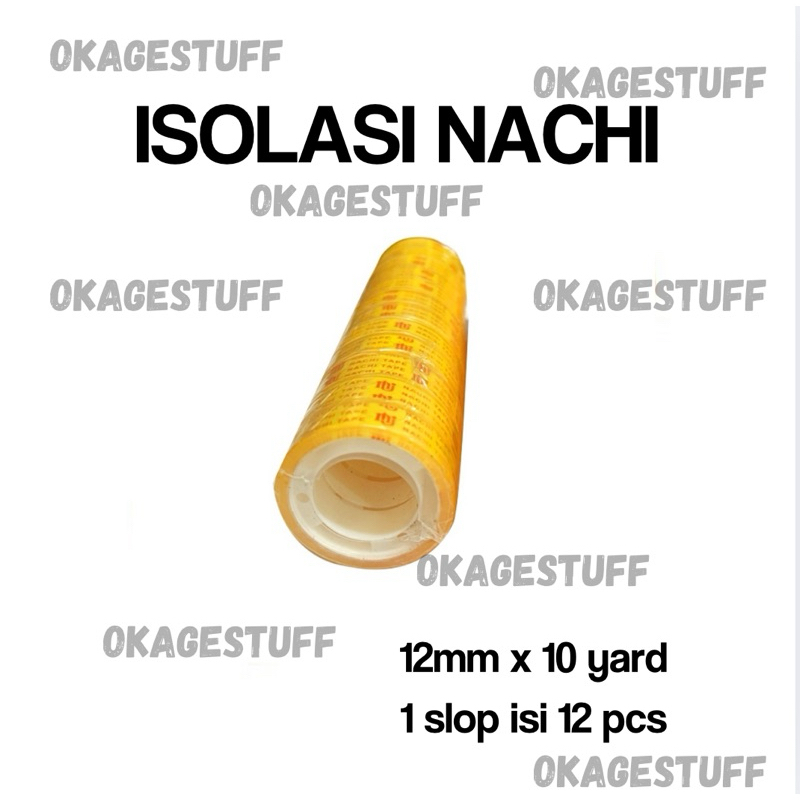 

ISOLASI NACHI 12mm x 10 yard