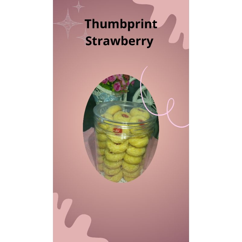 

Thumbprint Strawberry toples 500 ml