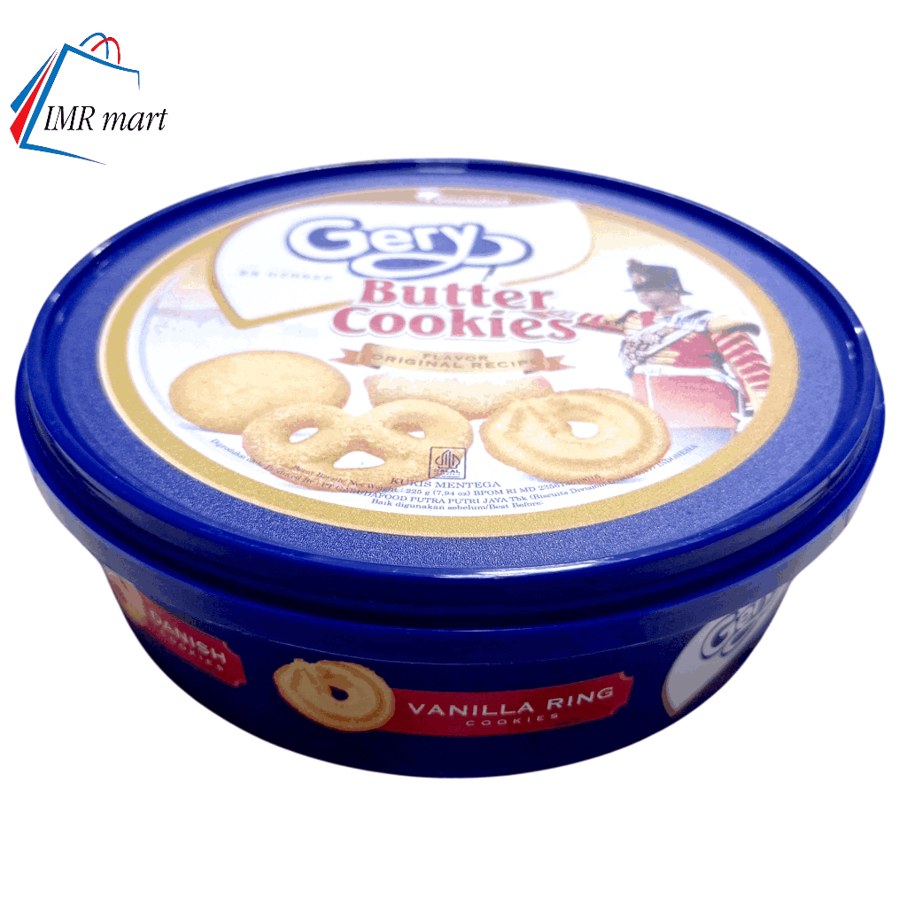 

Gery Butter Cookies Toples 225 Gram