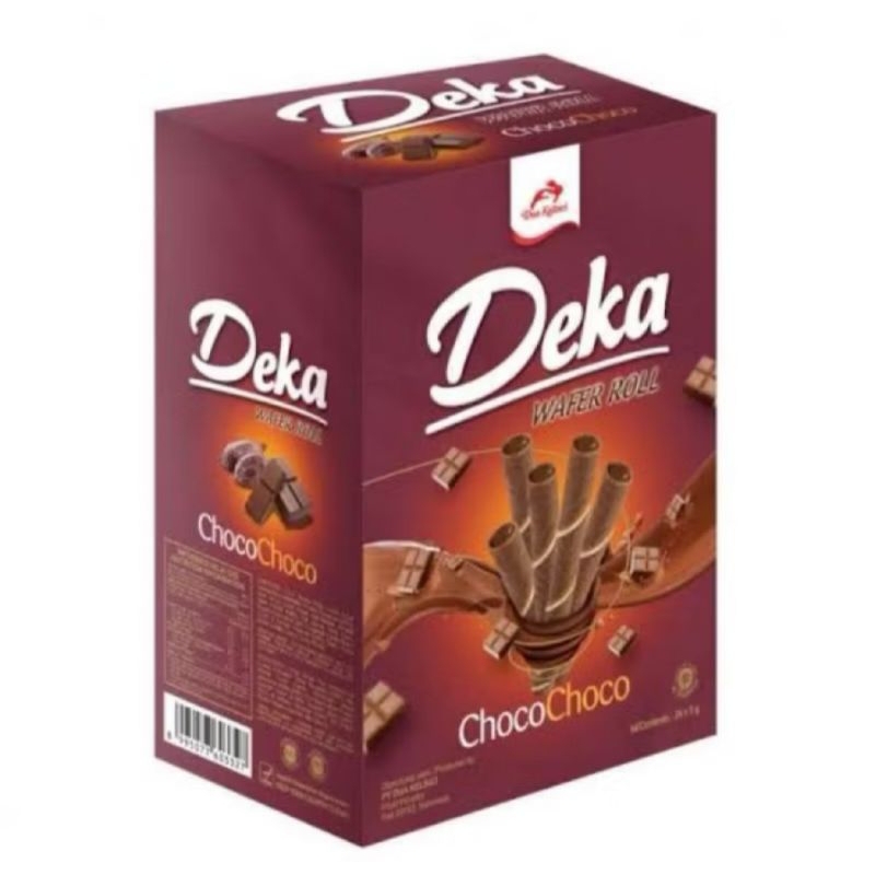 

DEKA WAFER ROLL 500 ISI 24 PCS DEKA WAFER ROLL CHOCO / CHOCO NUT / DEKA DUA KELINCI
