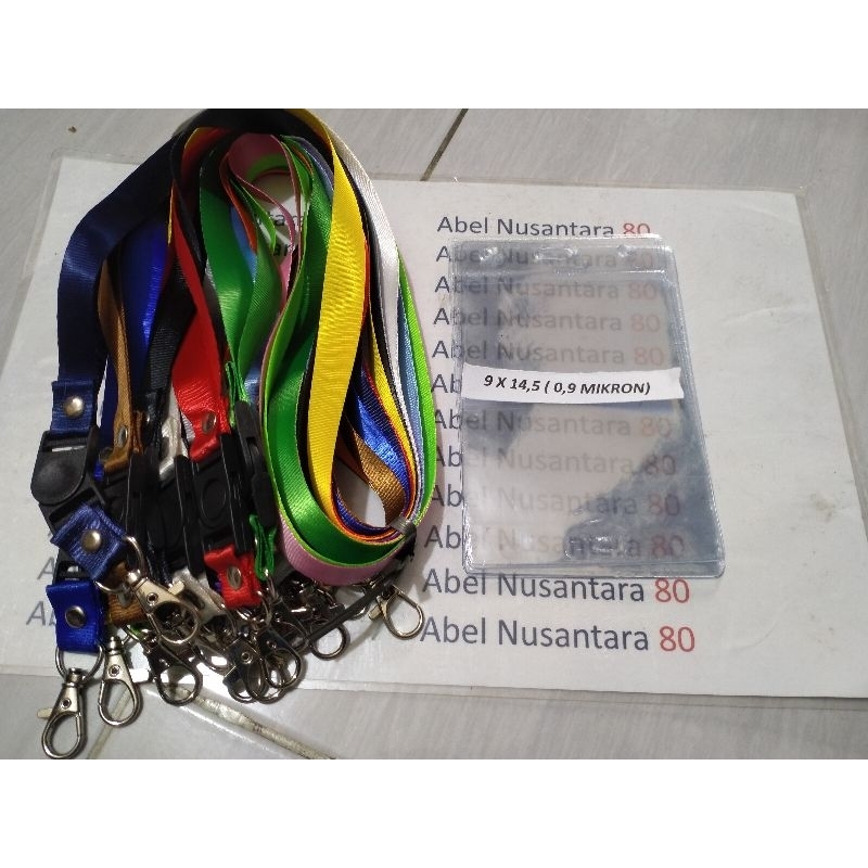 

paket Tali 1, 5 stofer+plastik panitia uk 9x14, 5 cm isi paket 10 pcs tebal plastik 0, 9 mikron