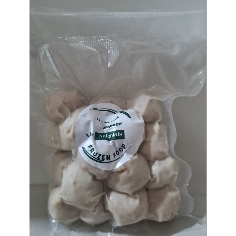 

Bakso halus ayam kampung frozen {home made}