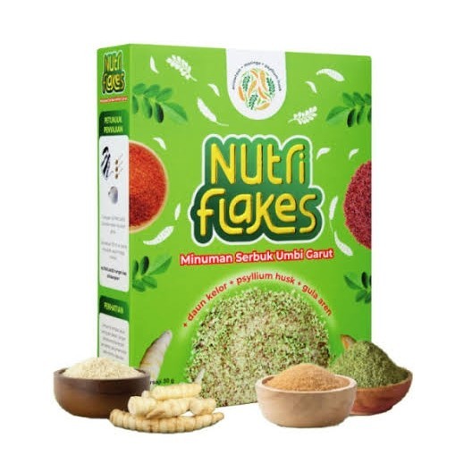 

Nutriflakes Sereal Sehat untuk Asam Lambung Lewat - Paket 1 Box - 1 Box original