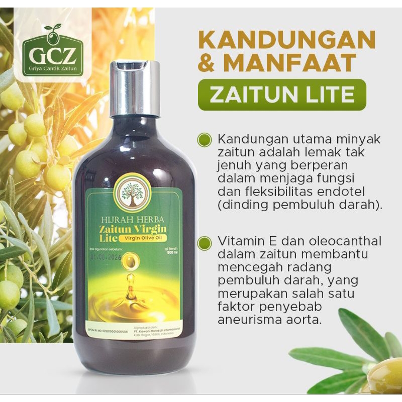

Minyak Zaitun virgin lite 500Ml