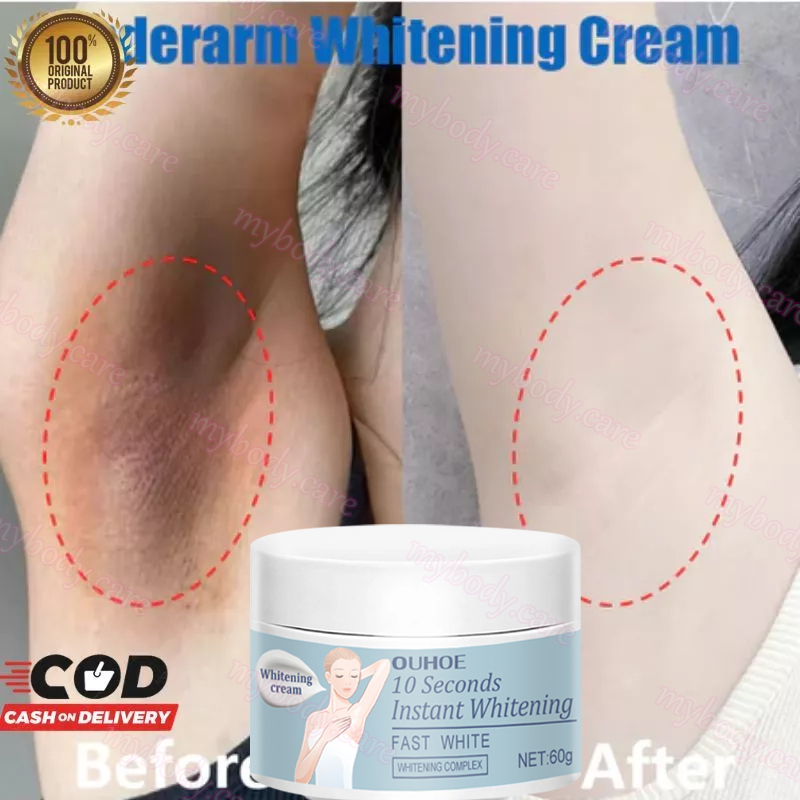Krim Pemutih Ketiak 60g Krim pencerah lipatan snow bleach cream pemutih leher ketiak slengki lutut d