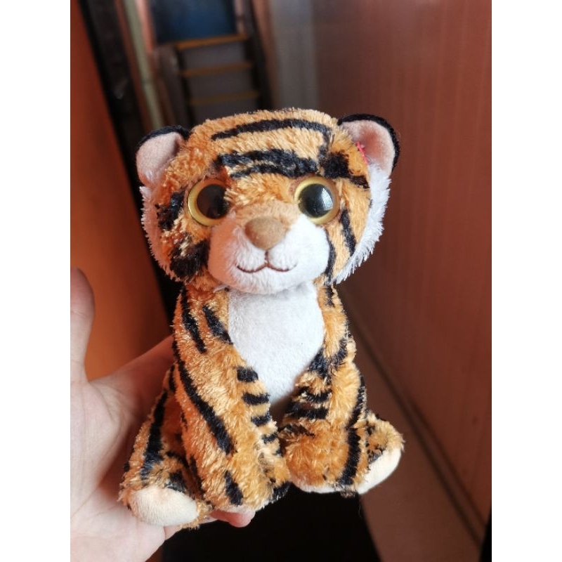boneka Tiger Ty Beanie Baby Stripers