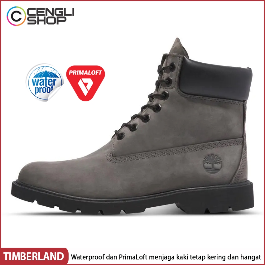 SEPATU TIMBERLAND BOOT PRIA ORIGINAL BOOTS KULIT ASLI ORI WATERPROOF PRIMALOFT HIKING WINTER TM43