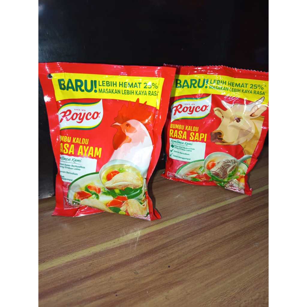

Royco kaldu ayam / kaldu sapi kemasan 250gr