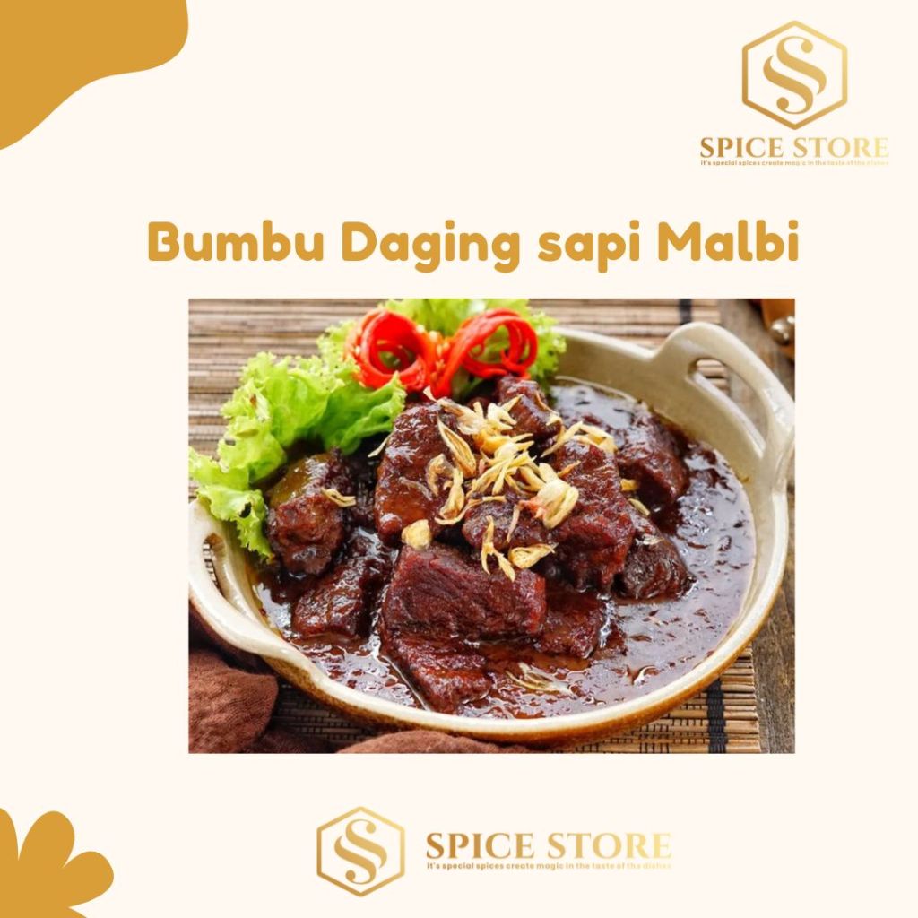 

Spice Store - Bumbu Instan Daging Sapi Malbi Khas Palembang