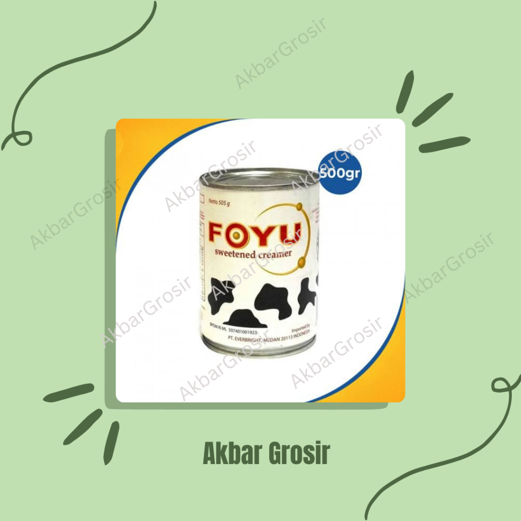 

FOYU 500gr - Susu Krimer Kental Manis