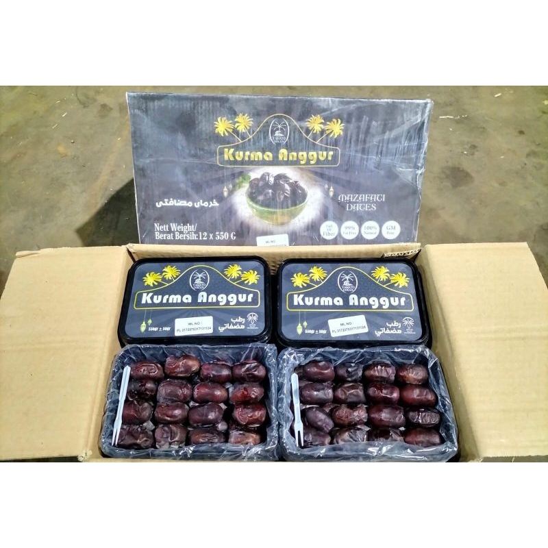 

YAMATO DAGES / KURMA ANGGUR 550gr + 50gr