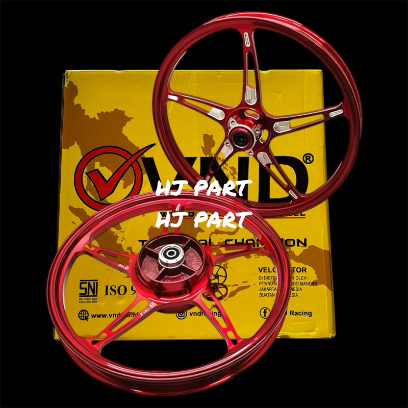 VELG VND RACING BINTANG LAUT MX KING  JUPITER Z MX OLD F1ZR VEGA R ZR 140 160 RING 17 AK55 AK 55 JUP
