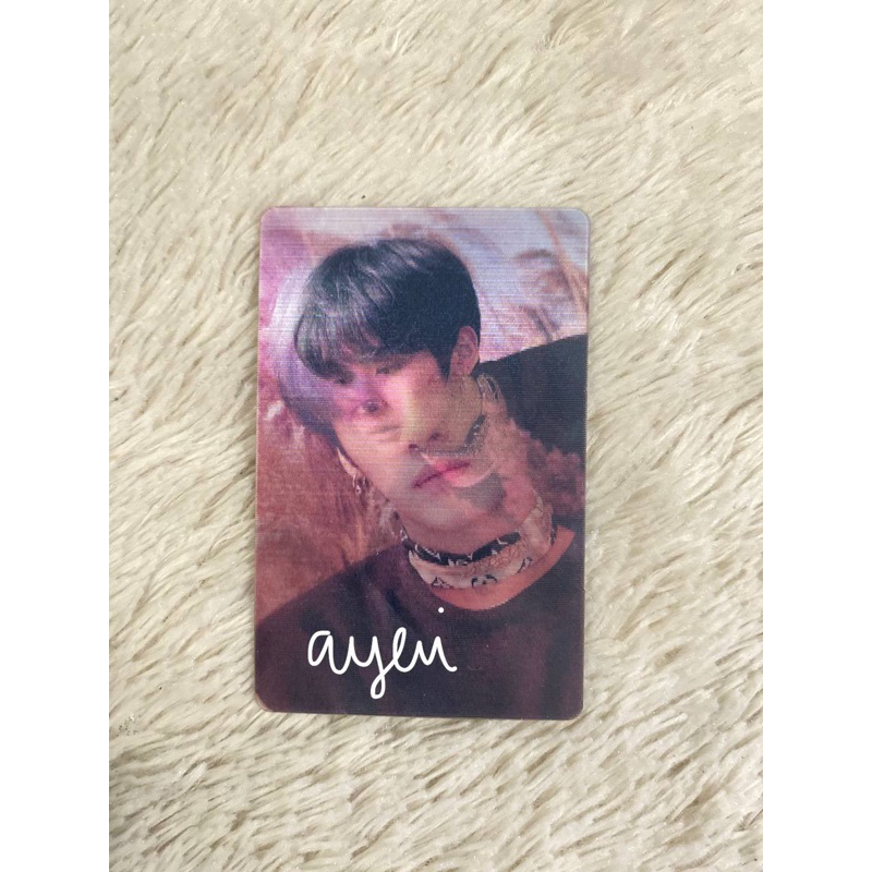 PHOTOCARD PC LENTICULAR LENTI LEVANTER LEE KNOW