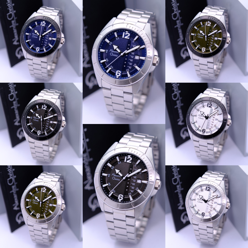 JAM TANGAN PRIA ALEXANDRE CHRISTIE AC 6535 AC6535 ORIGINAL GARANSI RESMI 1TAHUN