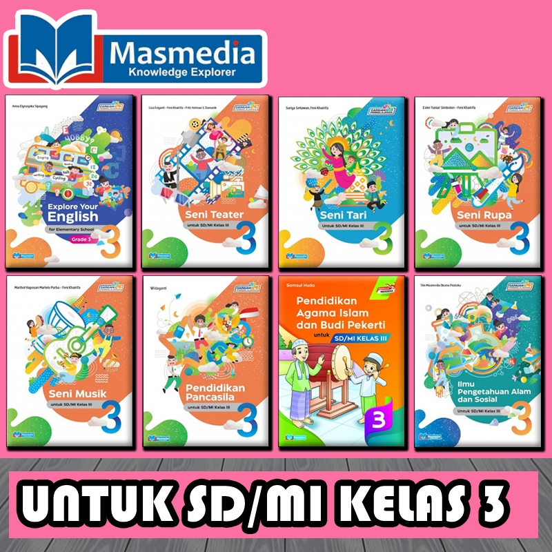 BUKU SISWA MASMEDIA - KELAS 3 SD - KURIKULUM MERDEKA