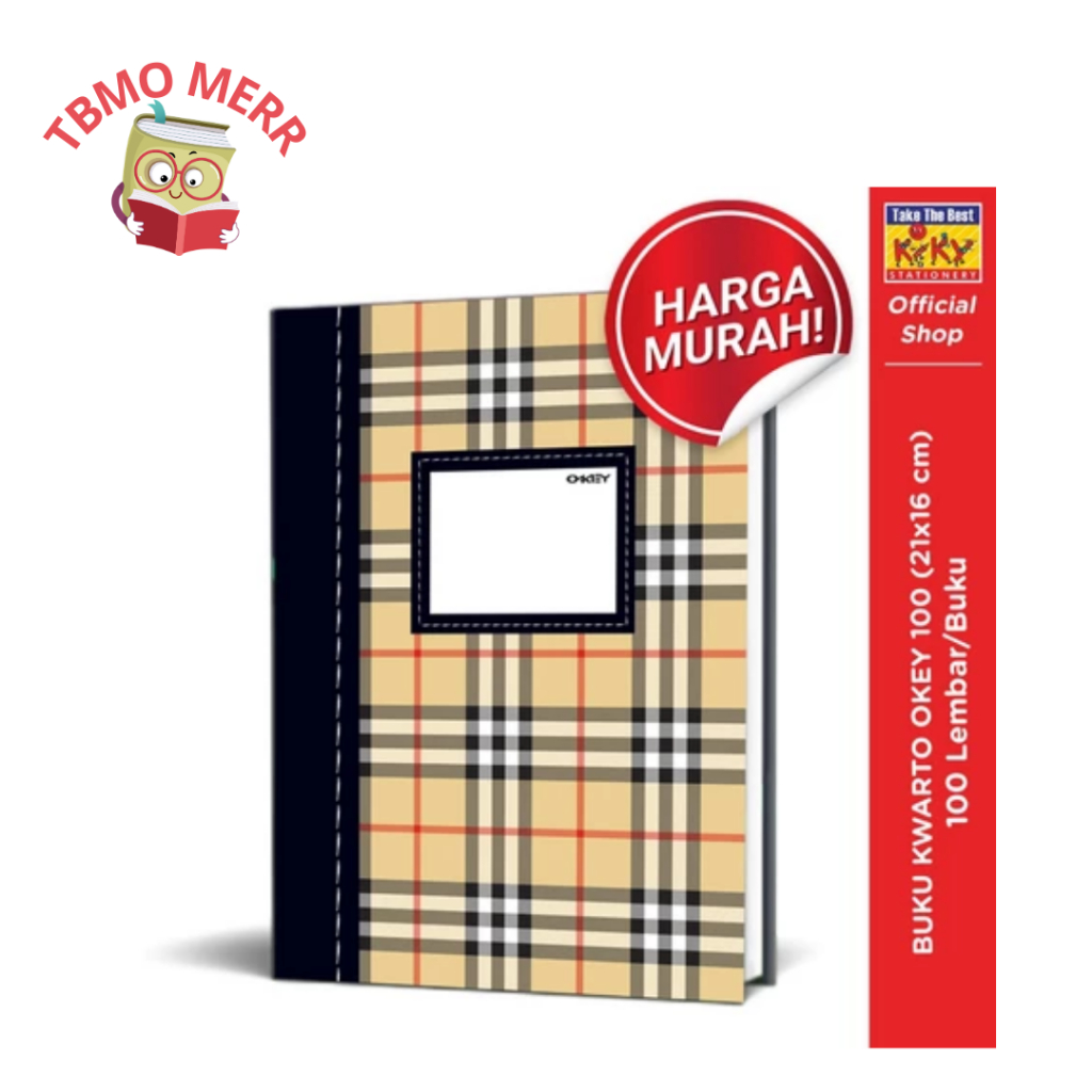 

Hard Cover Kwarto Okey Isi 50 Lembar - 100 Lembar - 200 Lembar - Hardcover Okey
