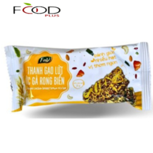 

FnV Seaweed Chicken Breast Brown Rice Bar 15Gram