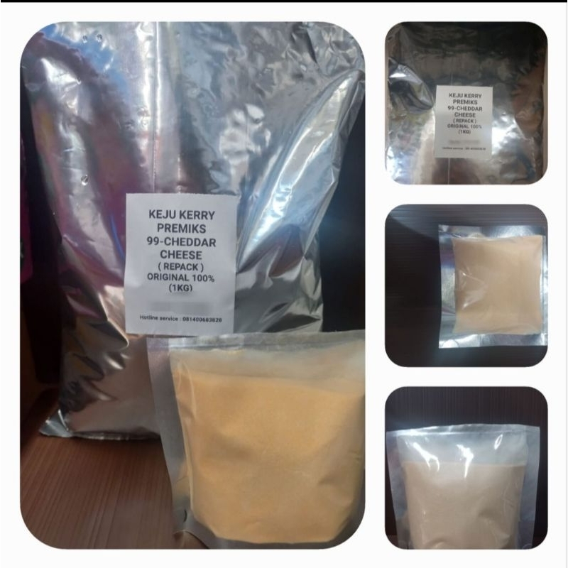

Keju Kerry Premiks 99/Cheddar Cheese Original Repack 100gr