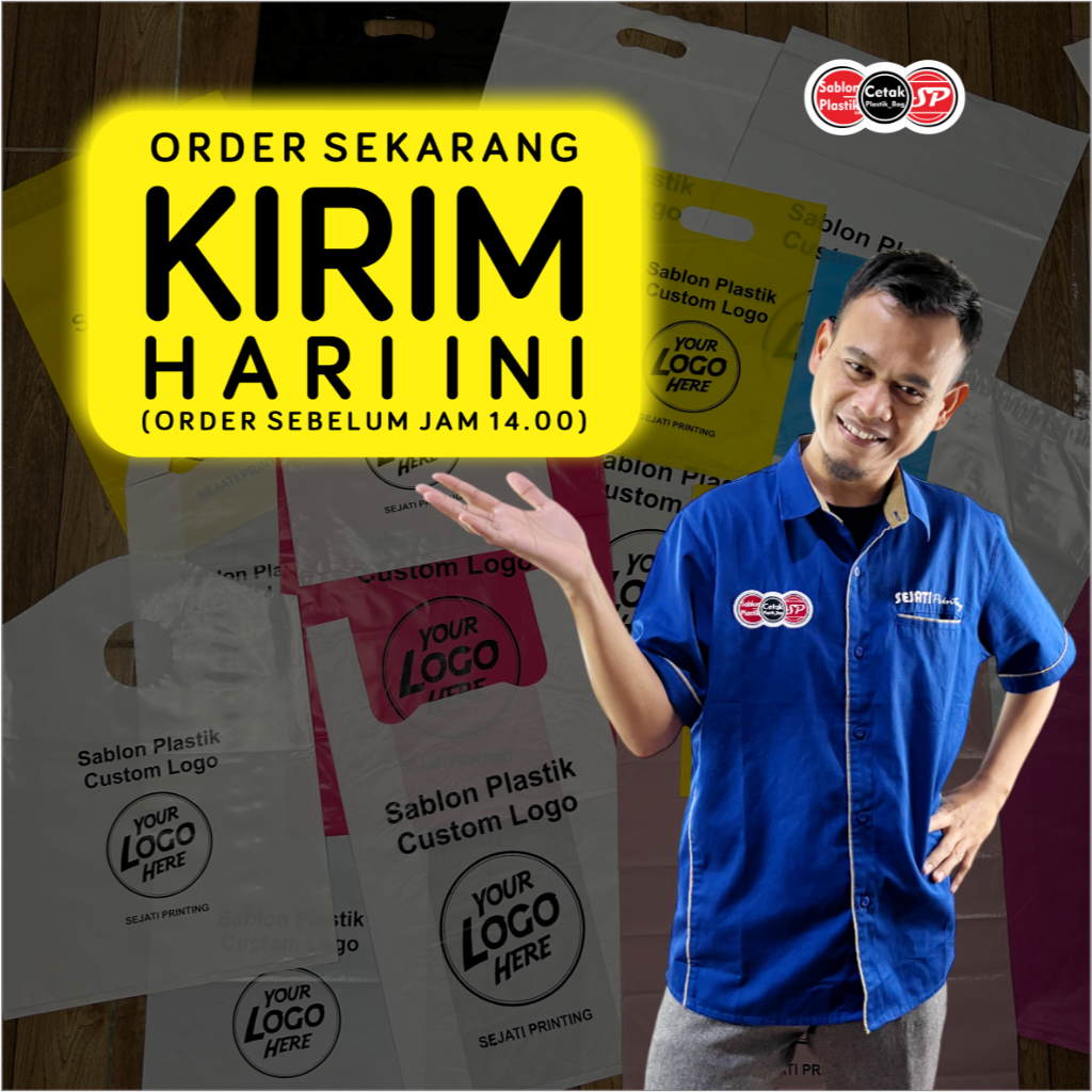 

(Isi 50Pcs Size 25 x 35) Kantong Plastik Motif Thank You Kantong Plastik Baju Plastik Ulang Tahun