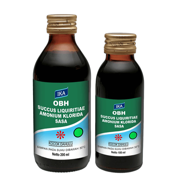 OBH Ika 100ml 200ml - Obat Batuk Hitam / Obat Batuk Berdahak