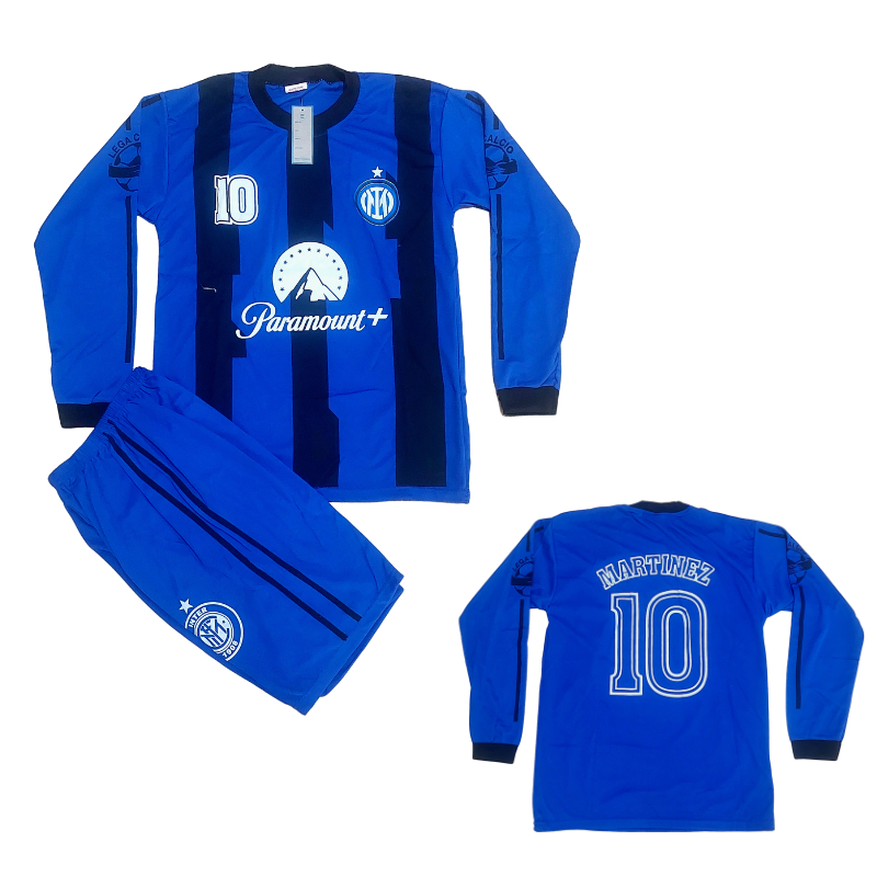 baju bola kiper/setelan baju bola anak baju kiper anakinter milan baju futsal baju bola