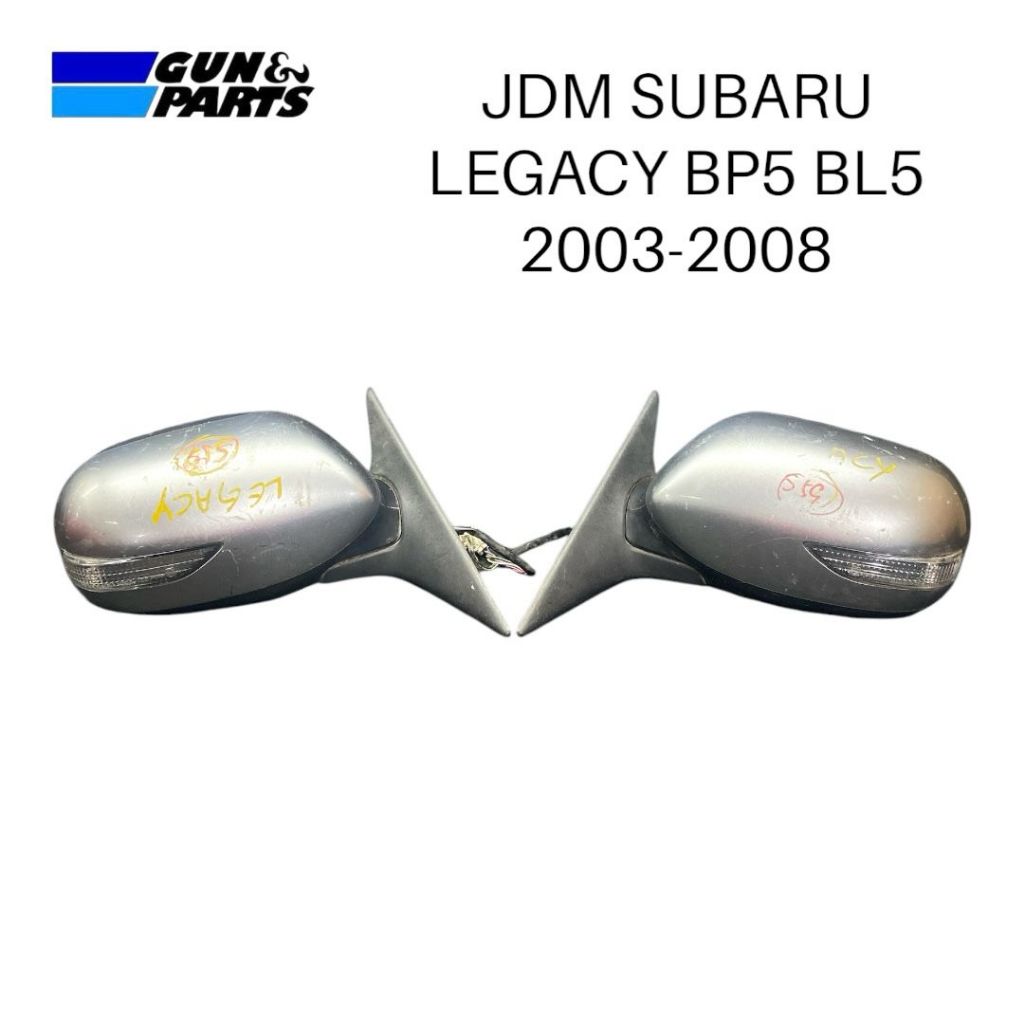 Spion Set JDM Subaru Legacy BP5 BL5 2003-2008 Side Mirror Sparepart Mobil Copotan Original