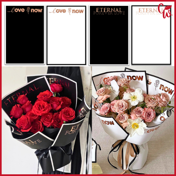 

Kertas Buket Bunga 45x30cm Bahan Waterproff Matte Solid Doff Valantine Ecer Perlembar KB70