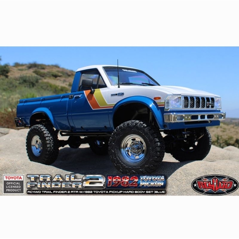 RC4WD 1:10 Trail Finder 2 RTR 1982 Toyota Pickup Hard Body Set
