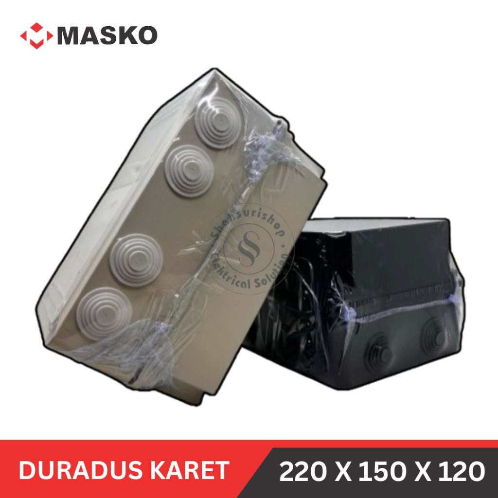 DORADOS KOTAK DURADUS PLASTIK MERK MASKO 220 X 150 X 120 MM PUTIH