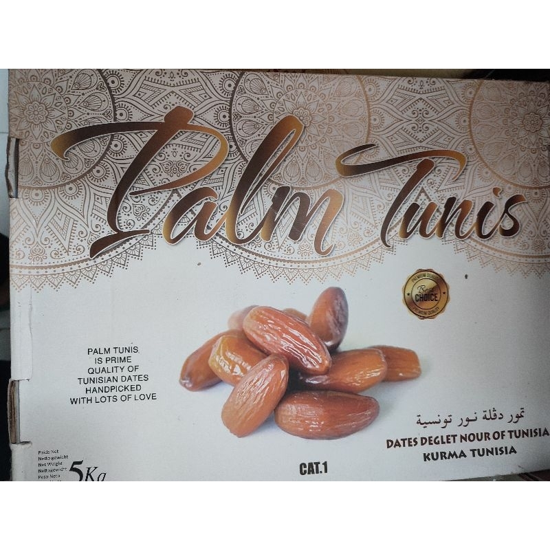 

kurma madu palm Tunis tanpa tangkai
