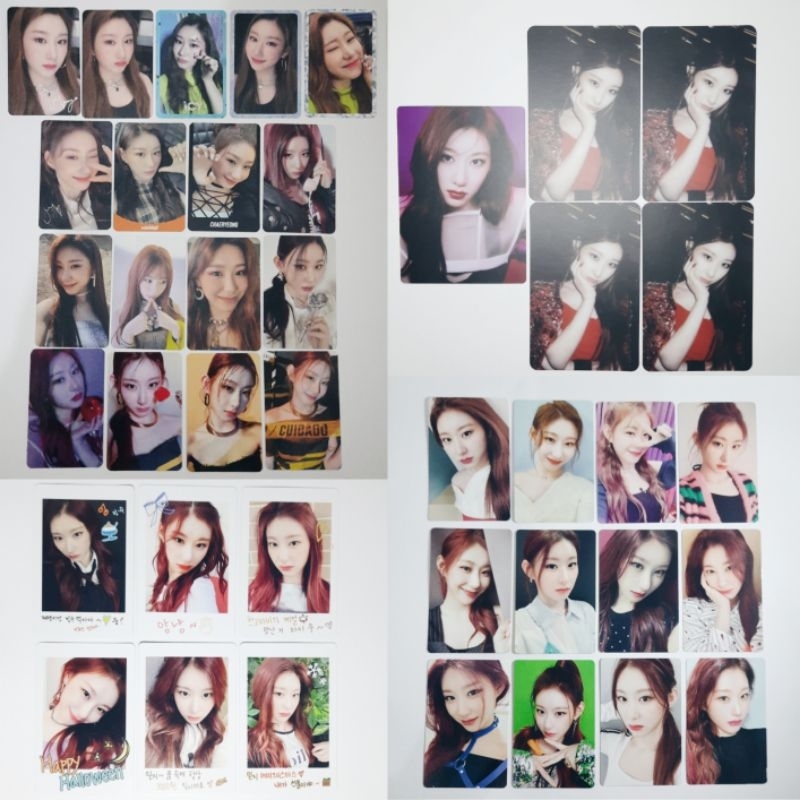 Chaeryeong itzy guess who limited no bad days nbd album pc photocard