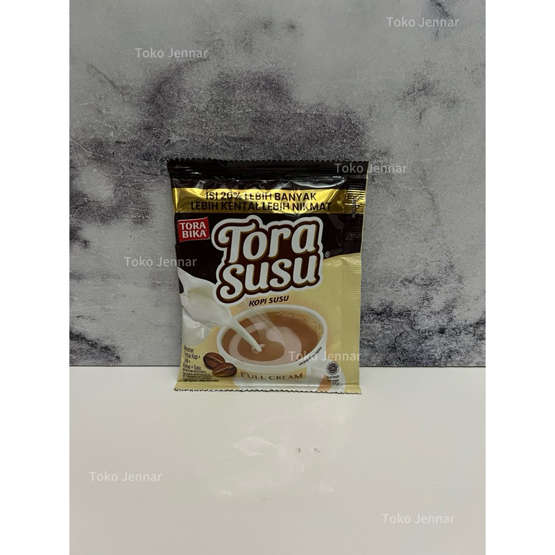 

Tora bika susu / tora susu / kopi susu full cream 31 g