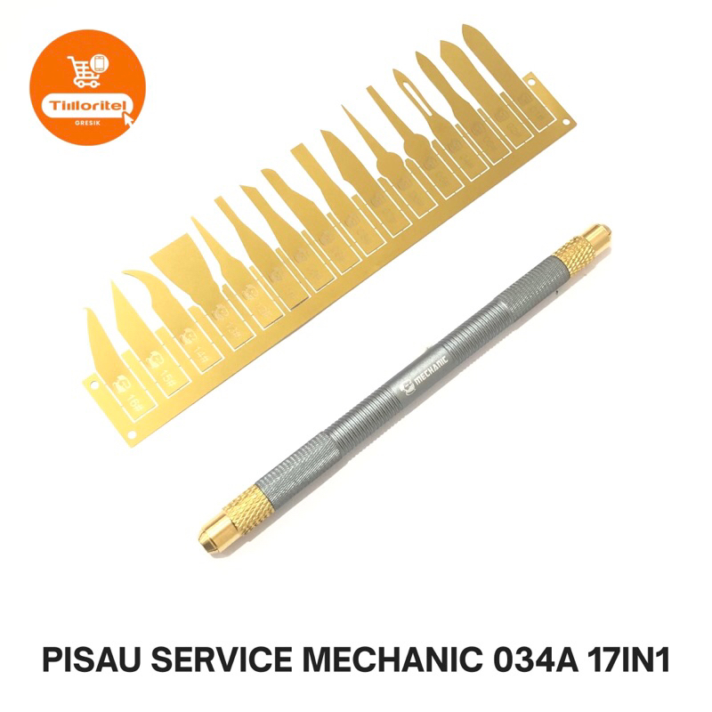 

PISAU SERVICE MECHANIC 034A 17IN1