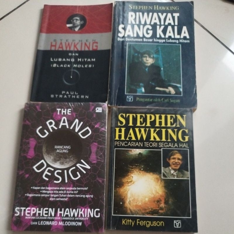 Buku Stephen Hawking The Grand Design, Riwayat Sang Kala, Pencarian Teori segala hal