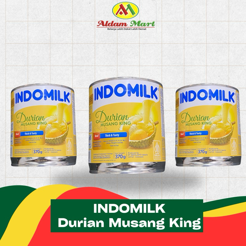 

A.M/ INDOMILK Durian Musang King 370g